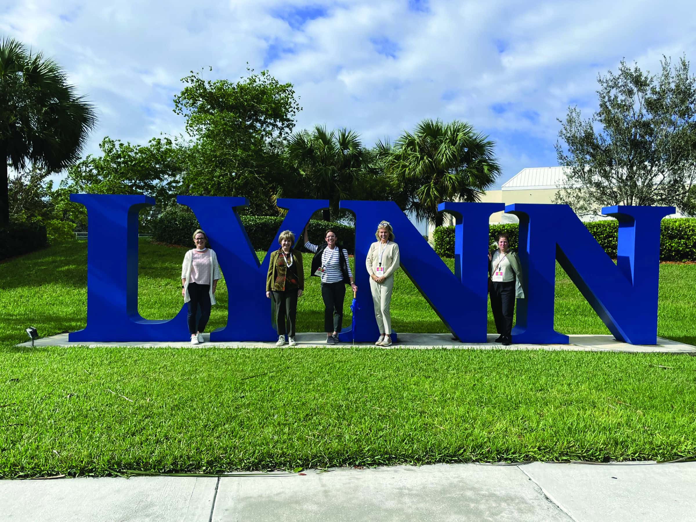 IECA members at Lynn University sign