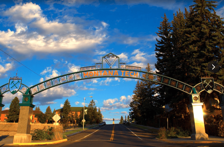 Montana Tech sign