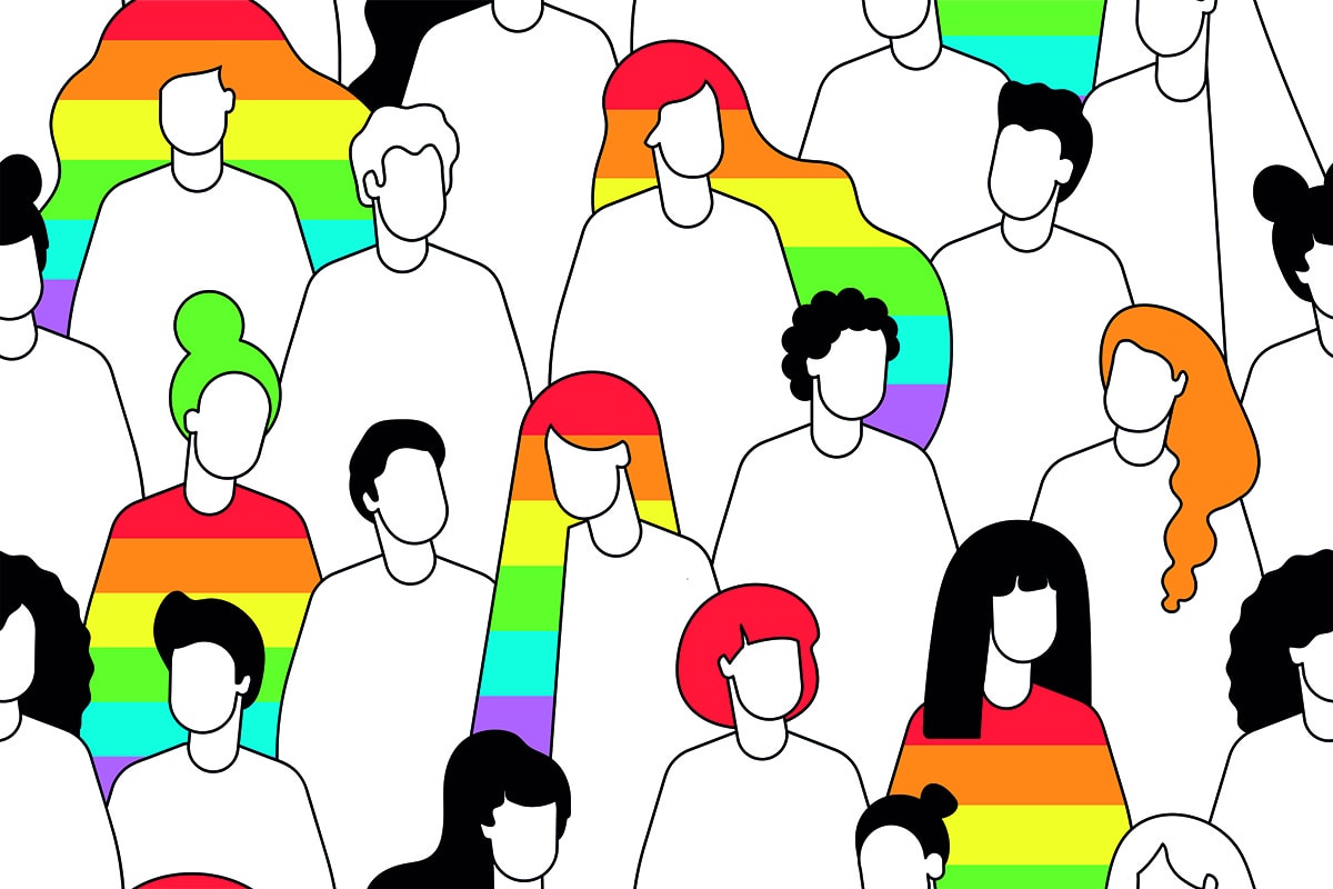 LGBTQ concept