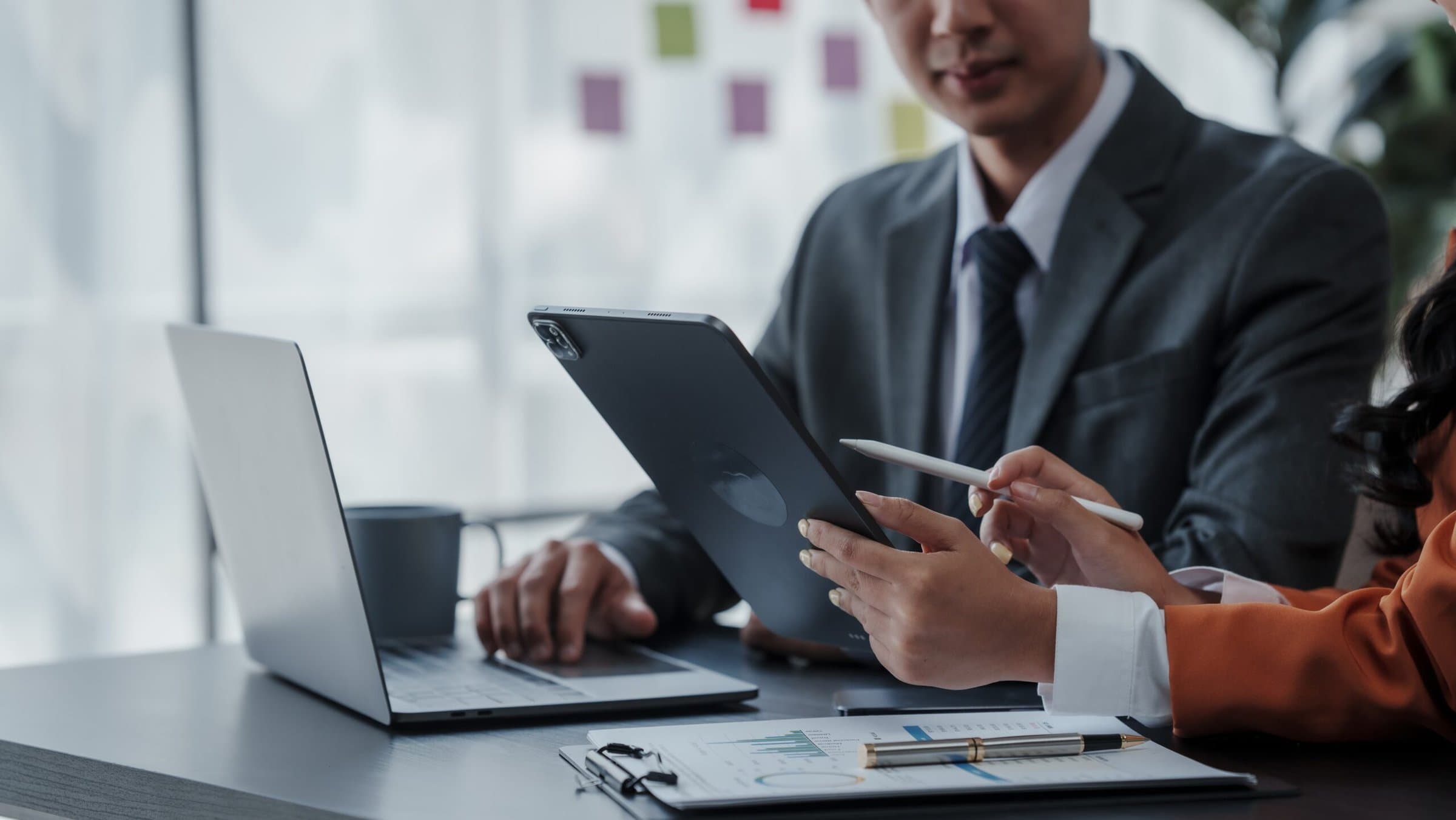 Profile of the firm's accountant for company registration, bookkeeping, asian people working with Deferred Incomes, Drawing Account, stock market, Depletion, Doubtful Debt, Equivalent Units
