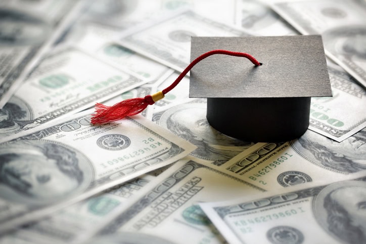 Paying for college concept