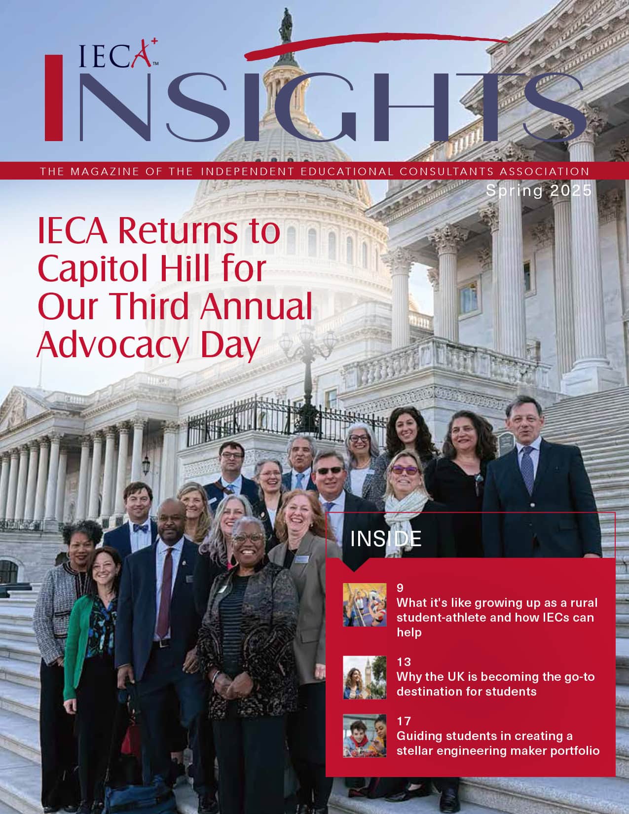 Cover of IECA's Spring 2025 Insights