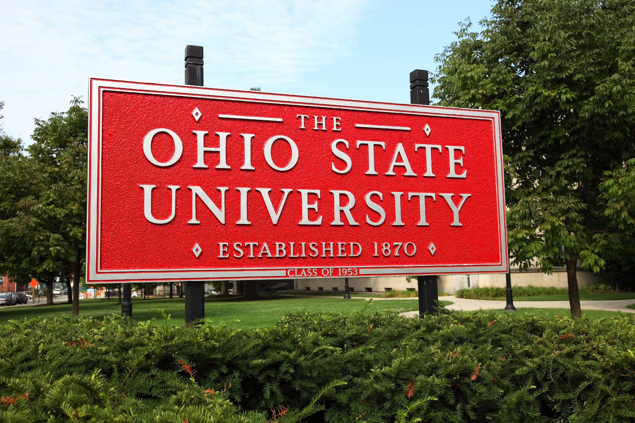 Sign for The Ohio State University