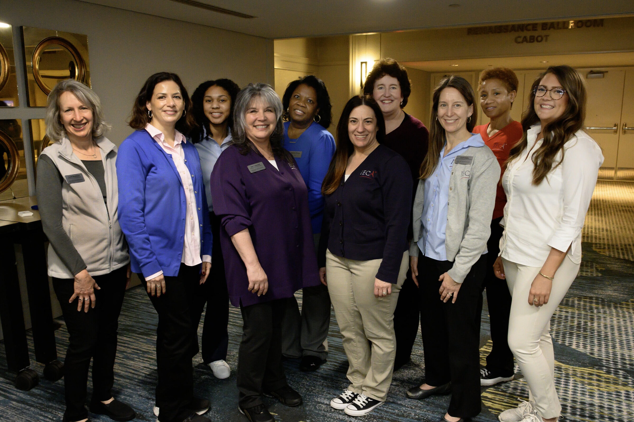 Staff photo Detroit 2025 Photo of IECA staff at the IECA 2025 Annual Conference, May 5-7 in Detroit