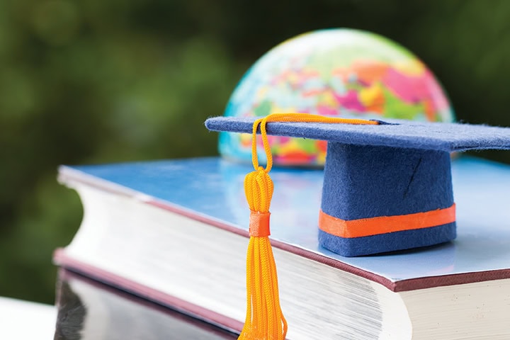 Graduate or Education knowledge learning study abroad